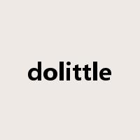 dolittle是什么意思