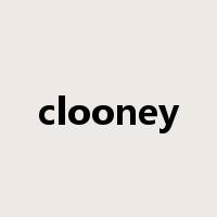 clooney是什么意思