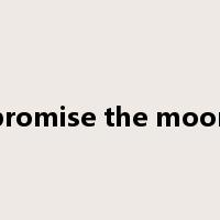 promise the moon是什么意思