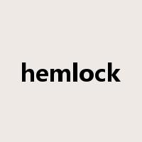 hemlock是什么意思