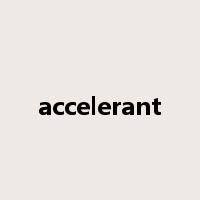 accelerant是什么意思