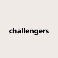 challengers是什么意思