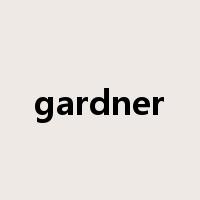 gardner是什么意思