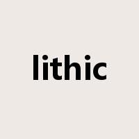 lithic是什么意思