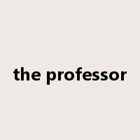 the professor是什么意思