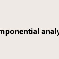 componential analysis是什么意思