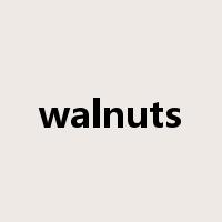 walnuts是什么意思