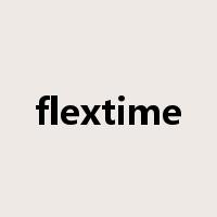 flextime是什么意思