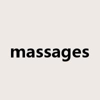 massages是什么意思