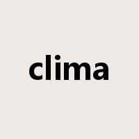 clima是什么意思