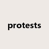 protests是什么意思