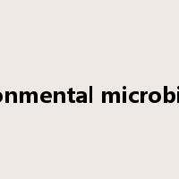 environmental microbiology是什么意思
