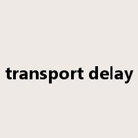 transport delay是什么意思