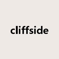 cliffside是什么意思