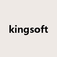 kingsoft是什么意思
