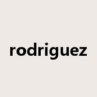 rodriguez是什么意思