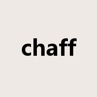 chaff是什么意思