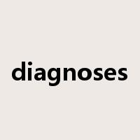 diagnoses是什么意思