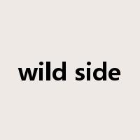 wild side是什么意思