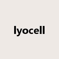 lyocell是什么意思
