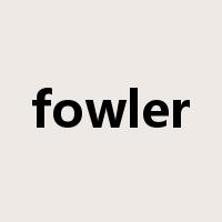 fowler是什么意思