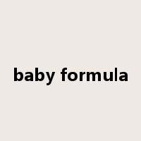 baby formula是什么意思