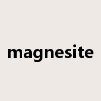 magnesite是什么意思