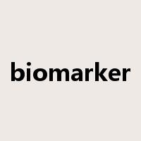 biomarker是什么意思
