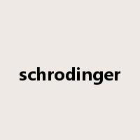 schrodinger是什么意思