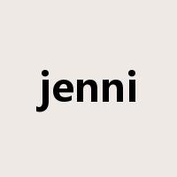 jenni是什么意思