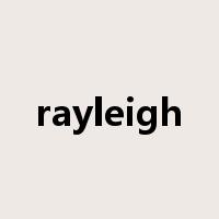 rayleigh是什么意思