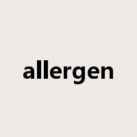 allergen是什么意思