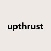 upthrust是什么意思
