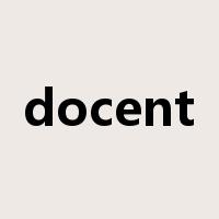 docent是什么意思