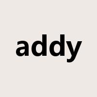 addy是什么意思