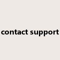 contact support是什么意思
