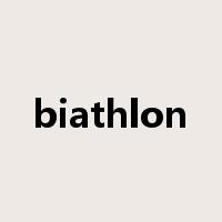 biathlon是什么意思