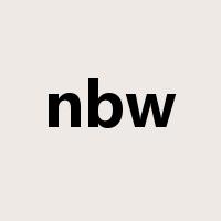 nbw是什么意思