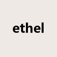 ethel是什么意思