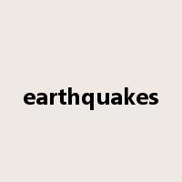 earthquakes是什么意思