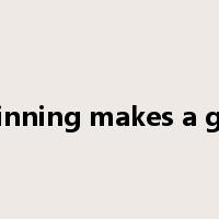 a good beginning makes a good ending是什么意思