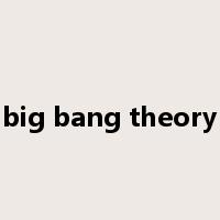 big bang theory是什么意思