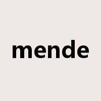 mende是什么意思