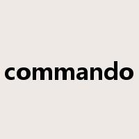 commando是什么意思