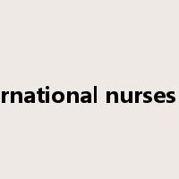 international nurses day是什么意思