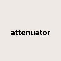 attenuator是什么意思