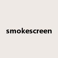 smokescreen是什么意思
