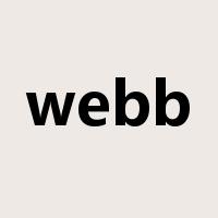 webb是什么意思