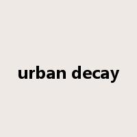 urban decay是什么意思