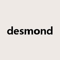 desmond是什么意思